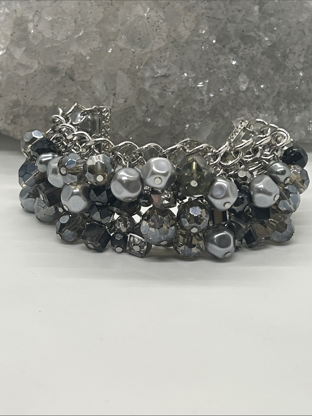 Premier Designs Vintage Chain Mail Cha Cha Bracelet